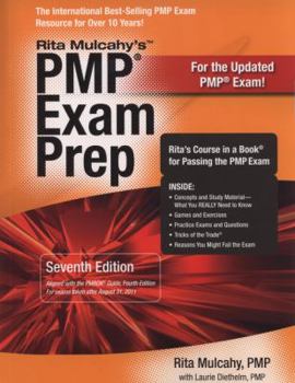 Paperback Rita Mulcahy's PMP Exam Prep: For the Updated PMP Exam! Book