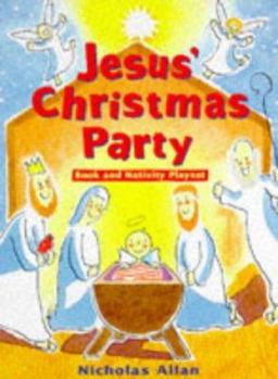 Paperback Jesus Christmas Party & Nativity Set Book