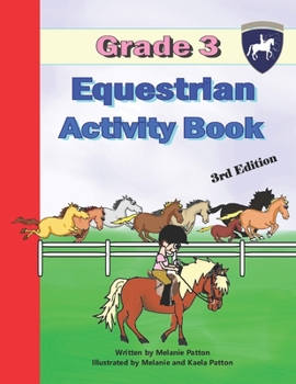 Paperback Grade 3 Equestrian Activity Book