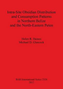 Paperback Intra-Site Obsidian Distribution and Consumption Patterns in Northern Belize and the North-Eastern Peten Book