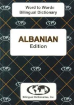 Paperback Albanian edition Word To Word Dictionary Book