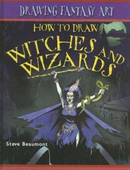 Library Binding How to Draw Witches and Wizards Book