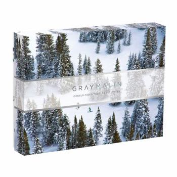 Gray Malin Snow 500Piece Double-Sided Puzzle