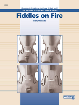 Paperback Fiddles on Fire: Conductor Score Book