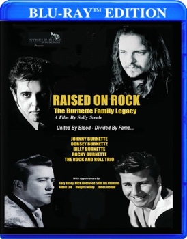 Blu-ray Raised On Rock: The Burnett Family Legacy Book