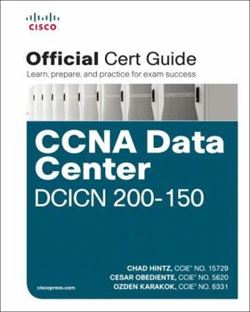 Hardcover CCNA Data Center DCICN 200-150 Official Cert Guide Book