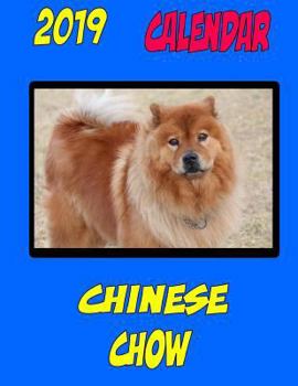Paperback 2019 Calendar Chinese Chow: Dog Calendar, personal contacts, notes, password log, to do list and more Book