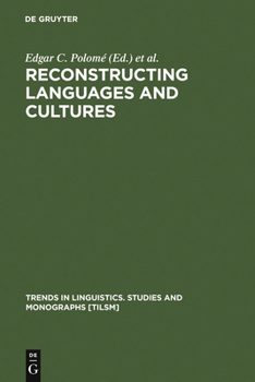 Hardcover Reconstructing Languages and Cultures Book