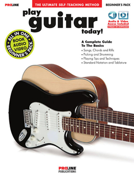 Paperback Play Guitar Today Beginner's Pack Book/Online Media Book