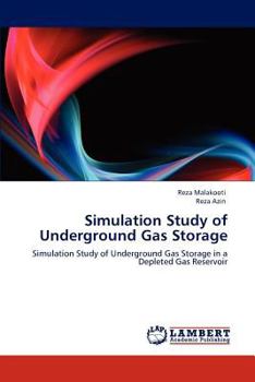 Paperback Simulation Study of Underground Gas Storage Book