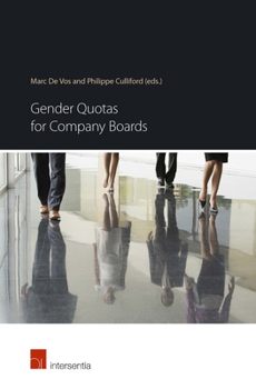 Paperback Gender Quotas for Company Boards Book