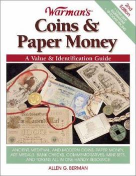 Paperback Warman's Coins & Paper Money: A Value & Identification Guide Book