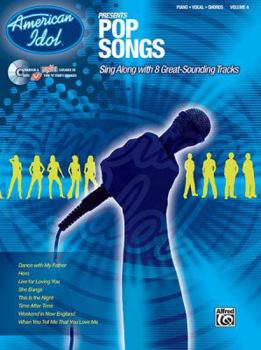 Paperback American Idol Pop Songs (Songbook & Sing-Along CD) Book