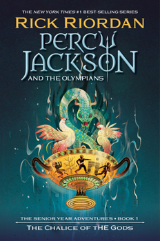 Hardcover Percy Jackson and the Olympians: The Chalice of the Gods Book