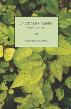 Paperback Cantos de Poñén: Poemas 2007-2014 [Spanish] Book