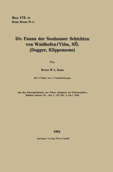 Die Fauna Der Neuhauser Schichten Von Waidhofen/Ybbs, No. (Dogger, Klippenzone)