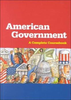 Hardcover Steck-Vaughn American Government: Hardcover Student Edition 1999 Book