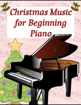 Paperback Christmas Music for Beginning Piano Book