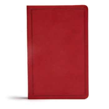 Imitation Leather CSB Deluxe Gift Bible, Burgundy Leathertouch Book