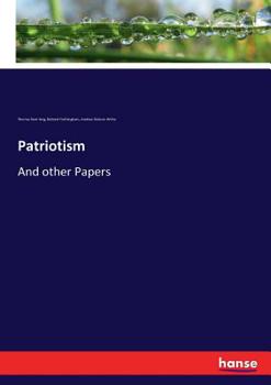 Paperback Patriotism: And other Papers Book