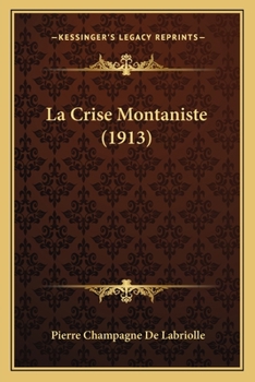 Paperback La Crise Montaniste (1913) [French] Book