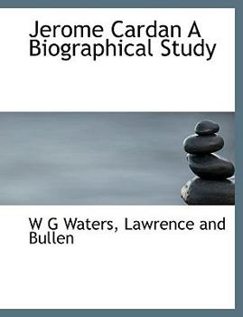 Paperback Jerome Cardan a Biographical Study Book