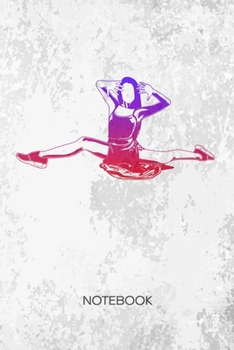 BULLET DOTTED JOURNAL: Dancing Teacher Notebook Dotted Grid a5 6x9 120 Pages - Street Dance Planner Dance Girl Diary Dancer Gift - Dance Couple Dance Partner Gift Idea for Men and Women