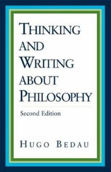Paperback Thinking and Writing about Philosophy Book