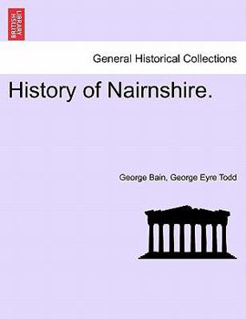 Paperback History of Nairnshire. Book
