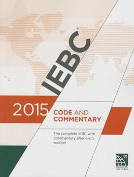 Paperback 2015 International Existing Building Code Commentary Book