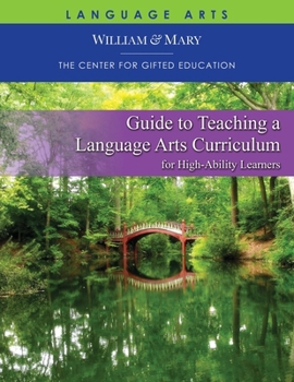 Paperback Guide to Teaching a Language Arts Curriculum for High Ability Learners Book