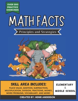 Paperback Math Facts: Principles and Strategies Book