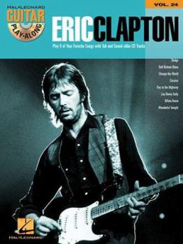Paperback Eric Clapton - Guitar Play-Along Volume 24 (Book/Online Audio) [With CD (Audio)] Book