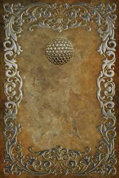Paperback Monogram Golf Notebook Book