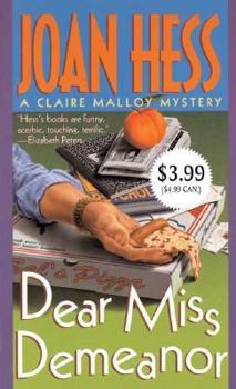 Dear Miss Demeanor - Book #3 of the Claire Malloy