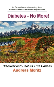 Paperback Diabetes - No More! Book