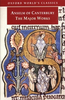 Paperback Anselm of Canterbury - The Major Works Book