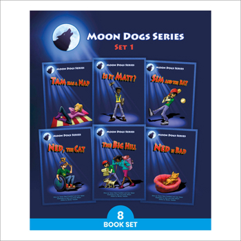 Paperback Phonic Books Moon Dogs Set 1: Decodable Books for Older Readers (Alphabet at CVC Level) Book