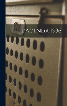 Hardcover L'Agenda 1936 Book