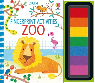 Spiral-bound Fingerprint Activities Zoo Book