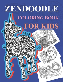 Paperback Zendoodle Coloring Book For Kids: Coloring Book For Men: Zendoodle Ocean Designs Book