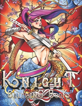 KNIGHT Coloring Book: Fantasy for Adults Big Pictures Very Detailed 8.5 x 11 inches