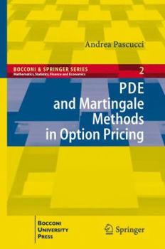 Hardcover PDE and Martingale Methods in Option Pricing Book