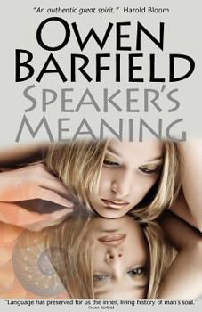 Paperback Speaker's Meaning Book