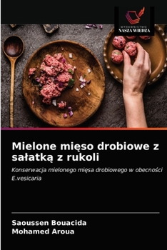 Paperback Mielone mięso drobiowe z salatką z rukoli [Polish] Book