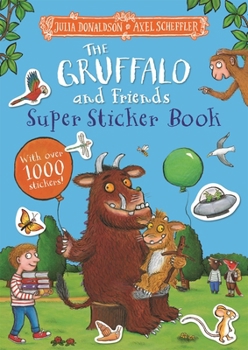 Paperback Gruffalo and Friends Super Sticke Book