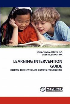 Paperback Learning Intervention Guide Book