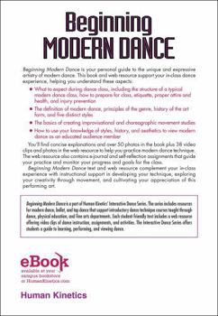 Paperback Beginning Modern Dance Book