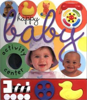 Board book Happy Baby: Baby Activity Center [With Activity Bar] Book