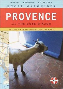 Paperback Knopf Mapguide: Provence and Cote D'Azur Book
